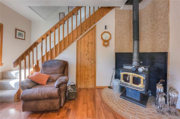 Fireplace, Interior, Wood Texture Flooring