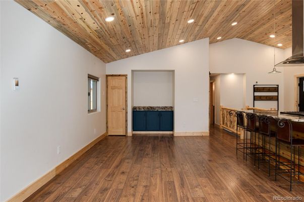 Interior, Recessed Lighting, Wooden Ceilings, Wood Texture Flooring