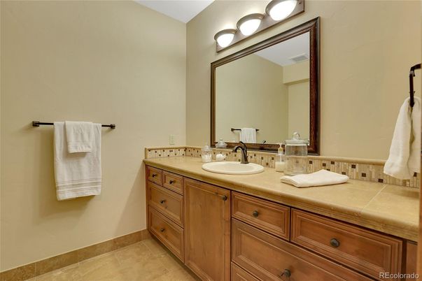 Bathroom, Dual Sink Vanities, Interior, Tile Countertops