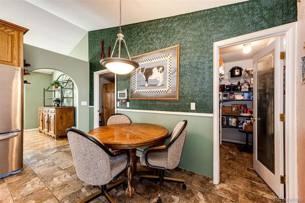 Dining room, Interior, Kitchen, Pendant Lights