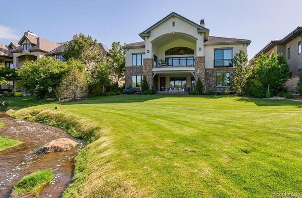 Backyard, Exterior, Facade, Brick Facade, Mediterranean