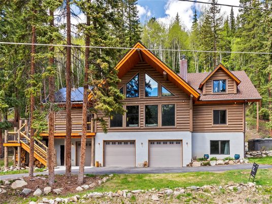 Attached, Exterior, Facade, Log Home