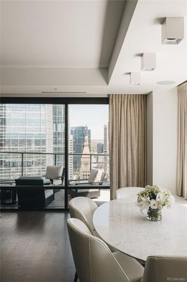 Dining room, Interior, Wood Texture Flooring