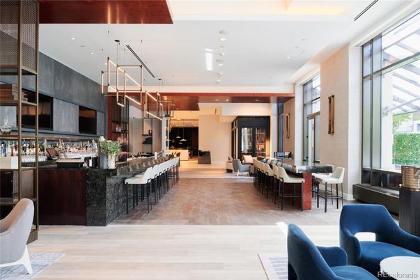 Dining room, Interior, Pendant Lights, Recessed Lighting, Wood Texture Flooring