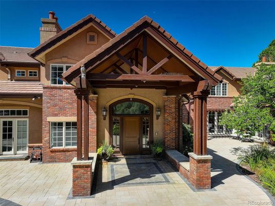 Exterior, Facade, Brick Facade, Mediterranean