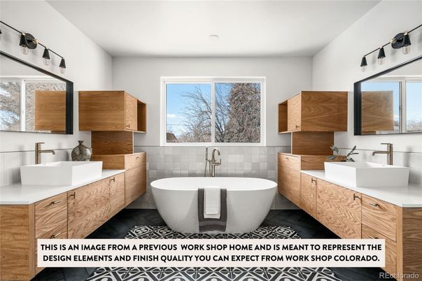 Bathroom, Dual Sink Vanities, Free Standing Baths, Interior