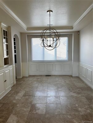 Chandelier, Empty room, Interior, Pendant Lights