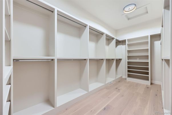 Interior, Walk-in Closets, Wood Texture Flooring