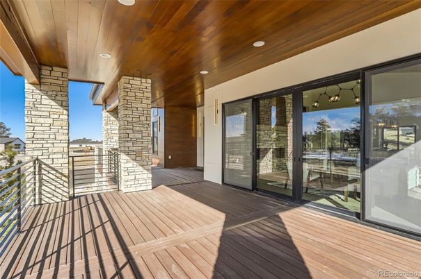 Exterior, Wood Texture Flooring
