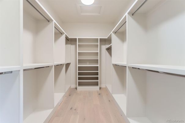 Interior, Walk-in Closets, Wood Texture Flooring
