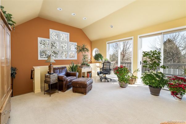Home Office, Interior, Recessed Lighting