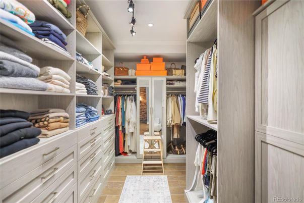 Interior, Recessed Lighting, Walk-in Closets, Wood Texture Flooring