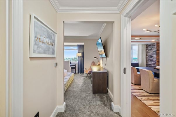 Interior, Stone Walls, Wood Texture Flooring