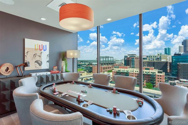 Game Room, Interior, Recessed Lighting, Wood Texture Flooring