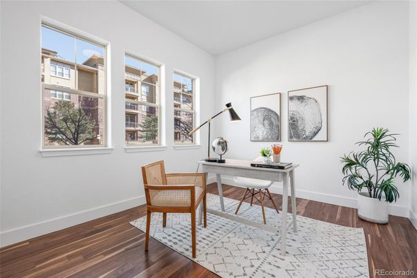 Home Office, Interior, Wood Texture Flooring