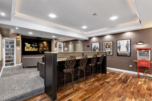 Interior, Recessed Lighting, Wood Texture Flooring