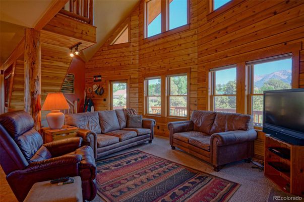 Interior, Living room, Wooden Ceilings, Wooden Walls