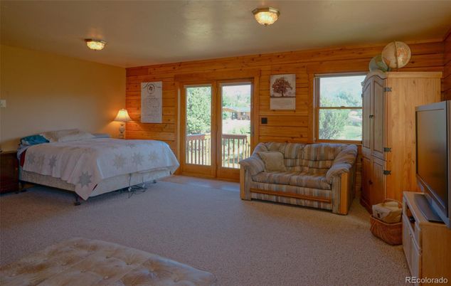 Bedroom, Interior, Wooden Walls