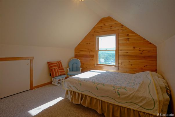 Bedroom, Interior, Wooden Walls