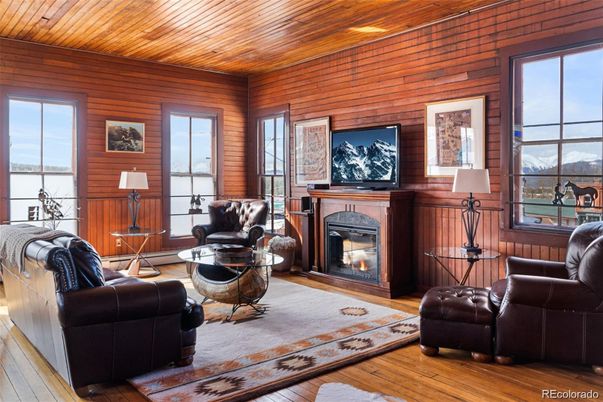 Fireplace, Interior, Living room, Wooden Ceilings, Wood Texture Flooring, Wooden Walls