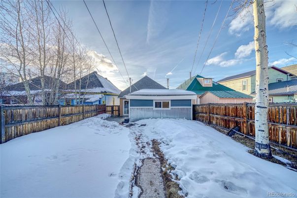 Backyard, Detached Garage, Exterior