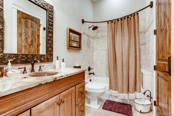 Bathroom, Dual Sink Vanities, Interior, Tile Countertops
