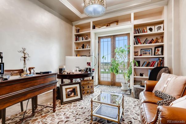 Home Office, Interior, Living room