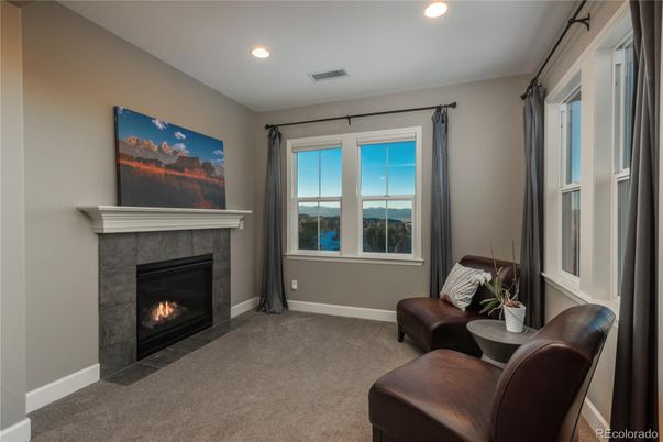 Fireplace, Interior, Recessed Lighting
