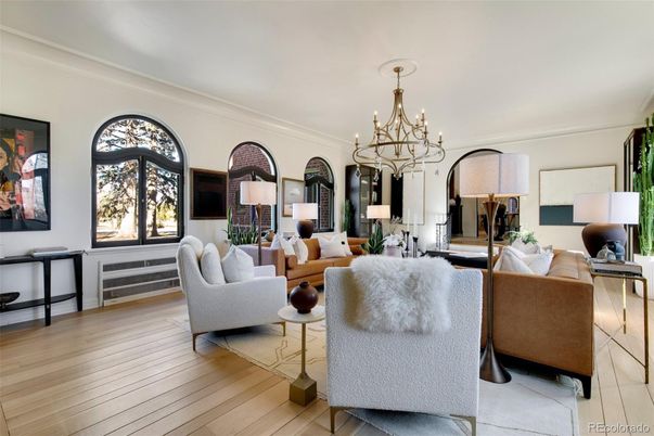 Chandelier, Interior, Living room, Wood Texture Flooring