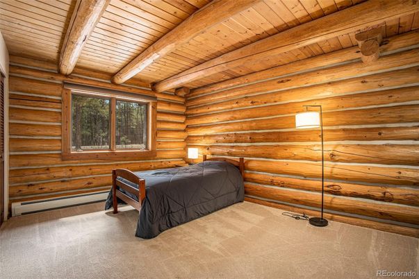 Bedroom, Interior, Wooden Beams, Wooden Ceilings, Wooden Walls
