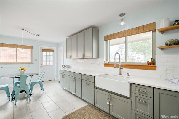Dining room, Interior, Kitchen, Pendant Lights