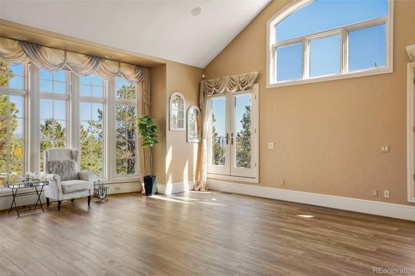 Empty room, Interior, Wood Texture Flooring