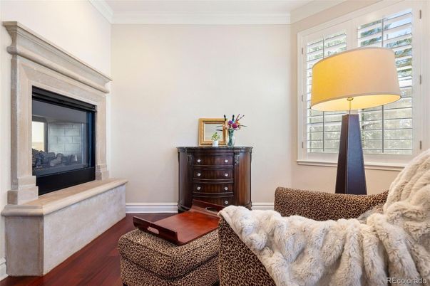 Fireplace, Interior, Wood Texture Flooring