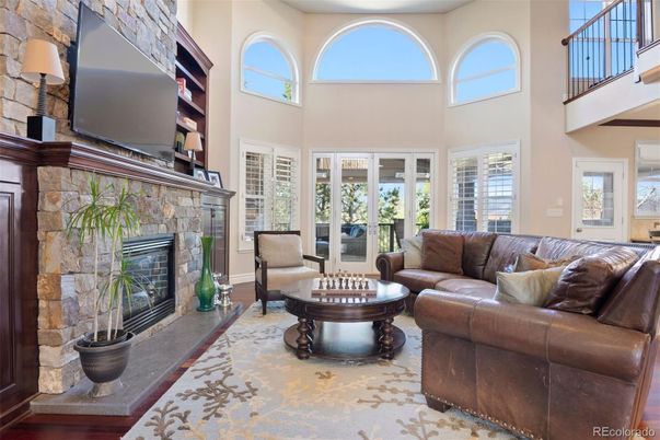 Fireplace, Interior, Living room, Stone Walls