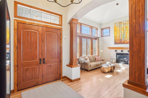 Fireplace, Interior, Wood Texture Flooring