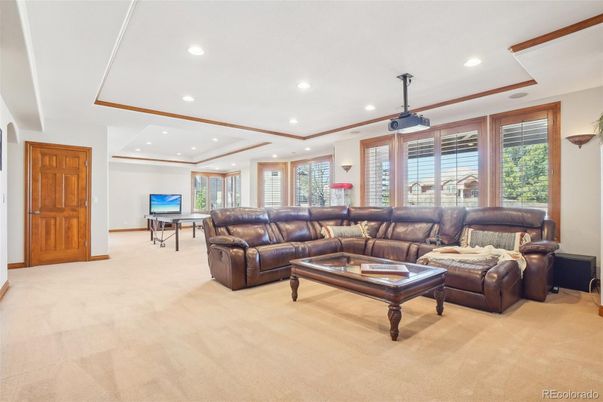 Game Room, Interior, Living room, Recessed Lighting