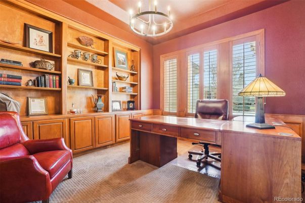 Home Office, Interior, Pendant Lights