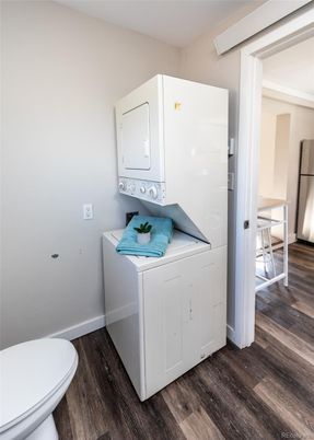 Interior, Utility Closets, Washer, Wood Texture Flooring