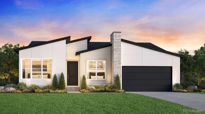 Attached, Exterior, Facade, Modern