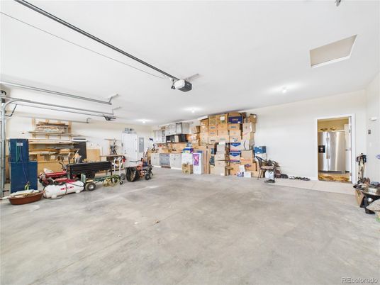 Garage, Interior, Recessed Lighting