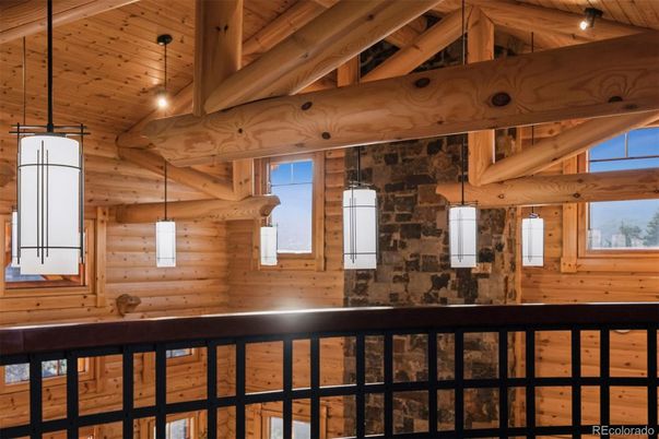 Interior, Pendant Lights, Stone Walls, Wooden Beams, Wooden Ceilings, Wooden Walls