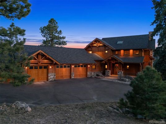 Attached, Exterior, Facade, Log Home
