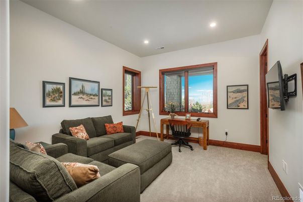 Home Office, Interior, Living room, Recessed Lighting