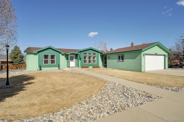 Backyard, Detached Garage, Exterior, Facade, Ranch
