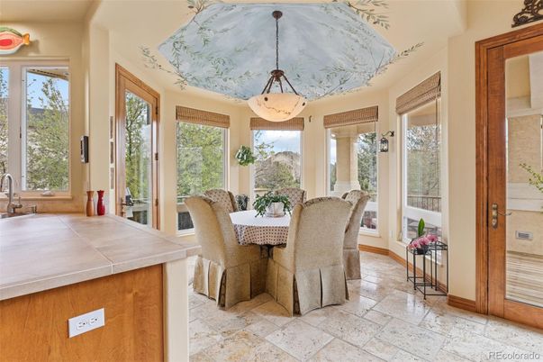 Dining room, Interior, Pendant Lights