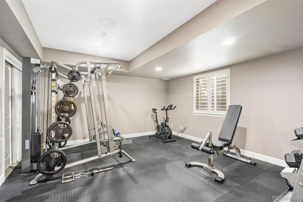 Fitness Equipment, Interior, Recessed Lighting