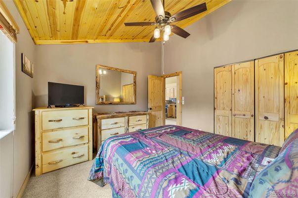 Bedroom, Interior, Wooden Ceilings