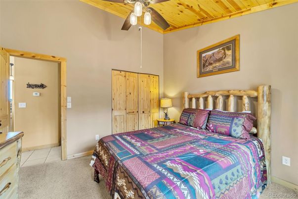 Bedroom, Interior, Wooden Beams, Wooden Ceilings