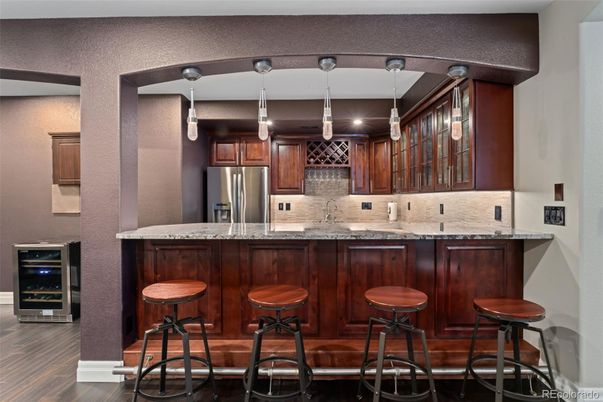 Interior, Kitchen, Pendant Lights, Stainless Steel Appliances, Wood Texture Flooring