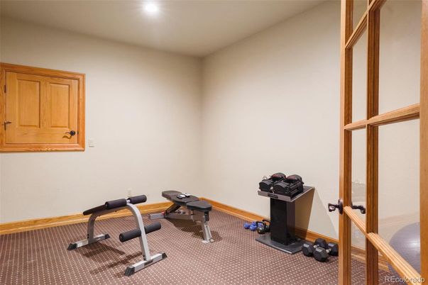 Fitness Equipment, Interior, Recessed Lighting